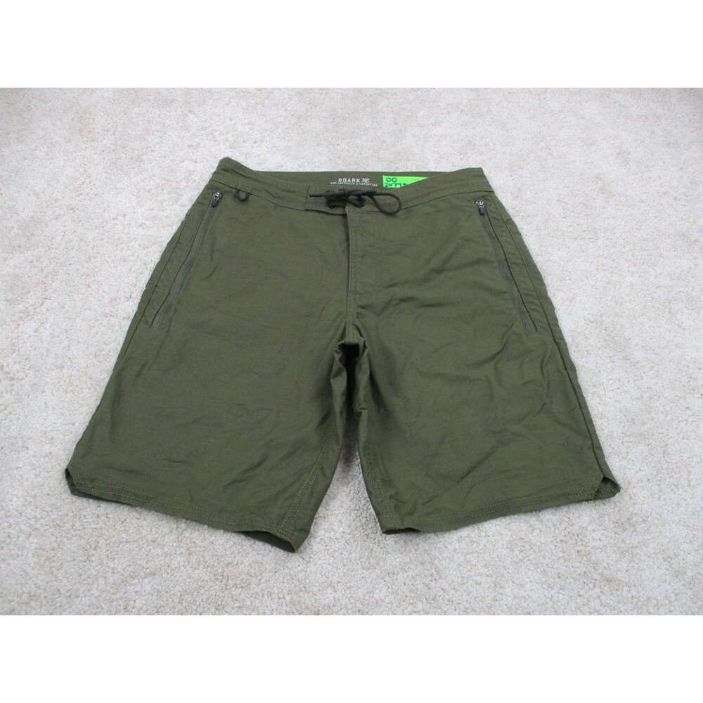 Roark Shorts Mens 28 Green Layover Trail 2.0 Hybrid Hiking Outdoors RS288